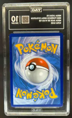 2025 Pokemon Mega Evolution Latias ex Ultra Rare #163/132 TAG 10 - Image 2