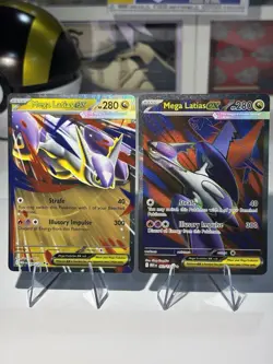 Pokemon 2025 Mega Evolution Mega Latias EX 163/132 Ultra Rare & M Latias 100/132 - Image 1