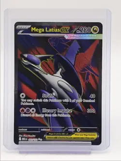 MEGA LATIAS EX 2025 POKEMON MEGA EVOLUTION ULTRA RARE 163/132 Q1494 - Image 1