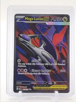 MEGA LATIAS EX 2025 POKEMON MEGA EVOLUTION ULTRA RARE HOLO 163/132 Q4657 - Image 1