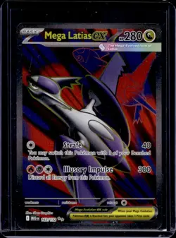 2025 Pokemon Mega Evolution Latias ex Ultra Rare #163/132 - Image 1