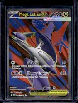 2025 Pokemon Mega Evolution Latias ex Ultra Rare #163/132 - Image 1