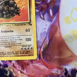 Golem 1st Edition [NM] Fossil Set - 36/62 Pokemon Card [1999] Uncommon WOTC - Image 2
