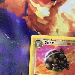Golem 1st Edition [NM] Fossil Set - 36/62 Pokemon Card [1999] Uncommon WOTC - Image 4