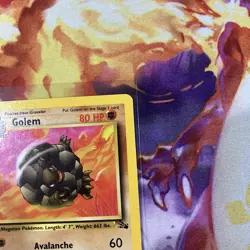 Golem 1st Edition [NM] Fossil Set - 36/62 Pokemon Card [1999] Uncommon WOTC - Image 5