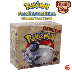 Pokemon Fossil 1st First Edition - Choose Your Card 1999 - LP/NM WoTC - Image 1