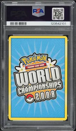 PSA 9 Jolteon Gold Star Promo World Championships Psychic Lock 2008 Pokemon #101 - Image 2