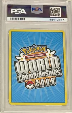 2008 Pokemon World Championships Promo #101 Jolteon-Gold Star Psychic Lock PSA 6 - Image 2