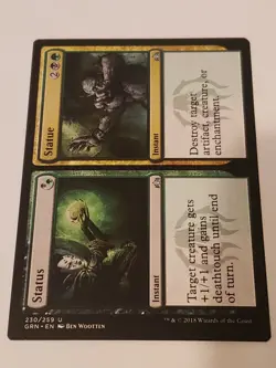 Status Statue Guilds Of Ravnica Mtg Card Mint Condition - Image 1