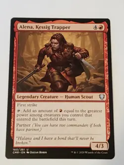 Alena Kessig Trapper Commander Legends Mtg Card Mint Condition - Image 1
