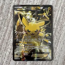 Pikachu EX XY124 Black Star Promo 2016 Holo Pokemon Card TCG - Image 1