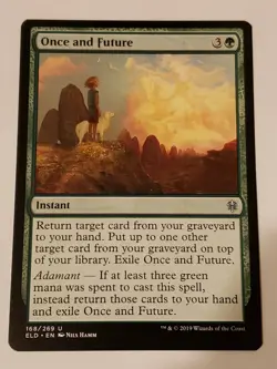 Once And Future Throne of Eldraine Mtg Card Mint Condition - Image 1