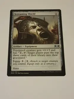 MTG Screaming Shield Ravnica Allegiance 239/259 Regular Uncommon - Image 1