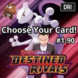 Pokemon TCG Destined Rivals 1-90 Choose Your Card! - Pack Fresh - BULK SAVINGS! - Image 1