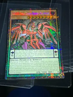 Yugioh! D/D/D Zero Doom Queen Machinex - DOOD-EN003 - Starlight Rare - 1st Ed - Image 2