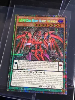 Yugioh! D/D/D Zero Doom Queen Machinex - DOOD-EN003 - Starlight Rare - 1st Ed - Image 3