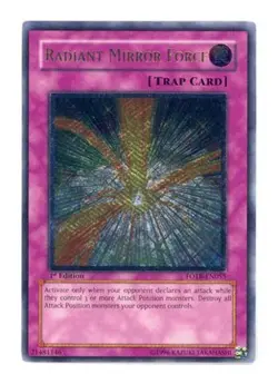 Radiant Mirror Force - FOTB-EN055 - Ultimate Rare - Unlimited Edition LP Yugioh - Image 1