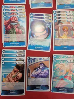 One Piece TCG Custom Blue Jinbe Deck Ready to Play - Image 2