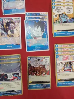 One Piece TCG Custom Blue Jinbe Deck Ready to Play - Image 3