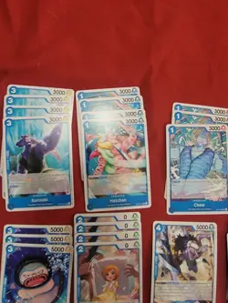 One Piece TCG Custom Blue Jinbe Deck Ready to Play - Image 4