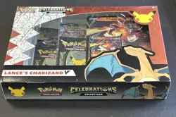 Pokemon TCG Celebrations Collection Lance's Charizard V Box Sealed - Image 2
