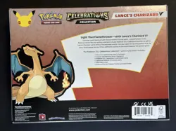 Pokemon TCG Celebrations Collection Lance's Charizard V Box Sealed - Image 4