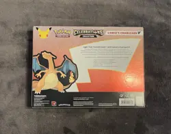 Pokemon TCG Celebrations Collection Lance's Charizard V Box Sealed 820650101625 - Image 2