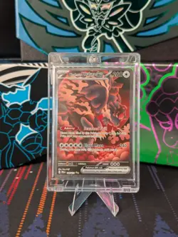 Bloodmoon Ursaluna ex SIR Holo 168/131 Pokemon SV: Prismatic Evolutions - Image 1
