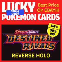 DESTINED RIVALS - REVERSE HOLO - SELECT YOUR OWN POKEMON TCG- MULTIBUY DISCOUNT✅ - Image 1
