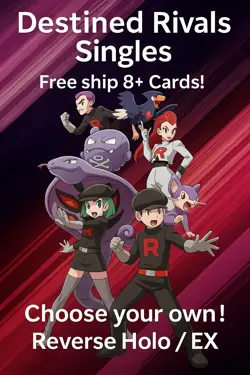 Destined Rivals Singles - Choose your Own! Reverse Holo / EX - Pokemon TCG - Image 1