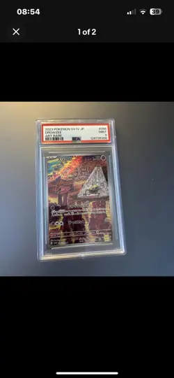 PSA 10 x 3 Zekrom , Mewtwo and psa 9 drowned Japanese Pokemon Card - Image 1