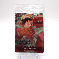 One Piece Card MOS BURGER Monkey D Luffy P-080 Promo Unopened Japanese P210 - Image 1