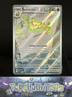 Pokemon Card Reuniclus SVP 212 Black Star Promo Illustration Rare Near Mint - Image 1