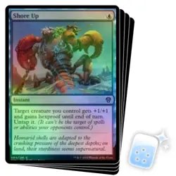 FOIL SHORE UP X4 Dominaria United DMU Magic MTG MINT CARD - Image 1