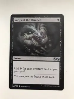 Songs of the Damned MTG Magic the Gathering Card NM Near Mint UMA - Image 1