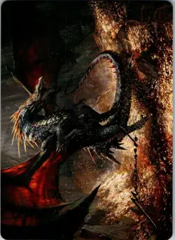 Magic | ASLTR | Cavern-Hoard Dragon Art Card (Gold-Stamped Signature) | 61 | Nor - Image 1