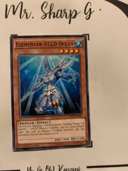 ELEMENTAR-HELD OCEAN - 1. AUFLAGE SDHS-DE002 DEUTSCH Yu-Gi-Oh! CARD COMMON 2015 - Image 3
