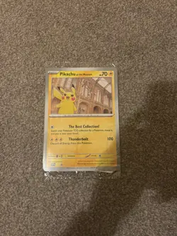 Pokemon x Natural History Museum Pikachu at the Museum Card Sealed - Image 1