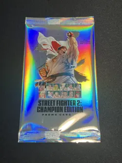 Street Fighter 2: Champion Edition Promo Card Pack (SEALED) - PSA Magazine Promo - Image 1