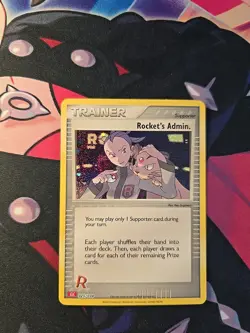 Rocket's Admin. (CLC) 025/034 Trading Card Game Classic Holo - Image 2