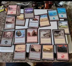 20 VINTAGE Basic Land Lot MTG Magic the Gathering Card - Image 1