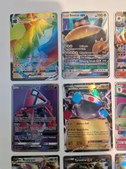 Pokemon EX/VMAX Card Bundle (9) - Salamence Snorlax Tyranitar - PRXY Fan Display - Image 3