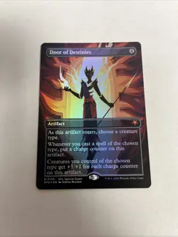 Door Of Destinies Borderless Foil Lorwyn Eclipsed Special Guest Card#0146 MTG LP - Image 1