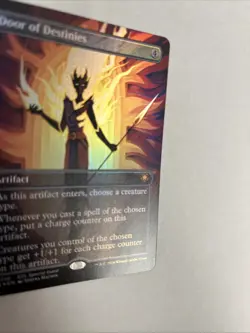 Door Of Destinies Borderless Foil Lorwyn Eclipsed Special Guest Card#0146 MTG LP - Image 2