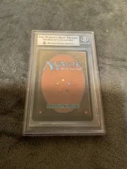 1993 Magic MTG Unlimited Power 9 Mox Ruby - Image 2