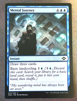 4x Mental Journey (051/303) Modern Horizons 2 MTG TCG - Reg Common - MINT x4 - Image 1