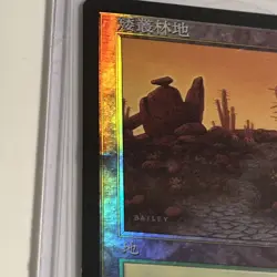 MTG 7th Edition Foil Brushland Chinese - Image 4