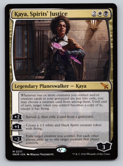 Kaya, Spirits' Justice Planeswalker - Murders at Karlov Manor MTG - Image 1
