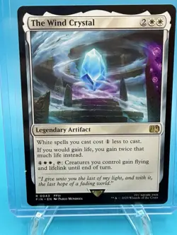 MTG ~ The Wind Crystal ~ FINAL FANTASY ~ Near Mint R 0043 - Image 1