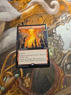 Collective Inferno Extended Art MTG Lorwyn Eclipsed - NM - - Image 1